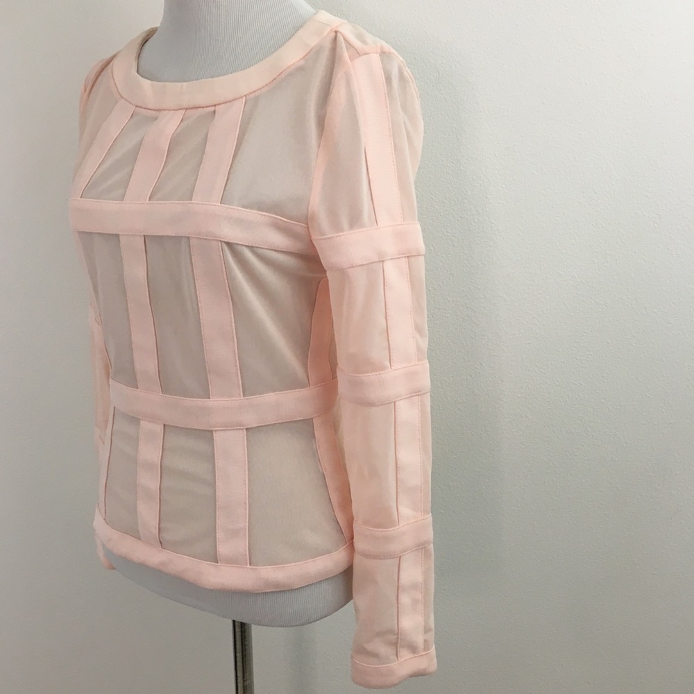 Long Sleeve Peach Top - Picture 2 of 9
